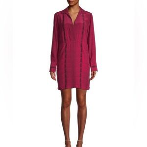 Equipment Riannon Print Silk Shirtdress